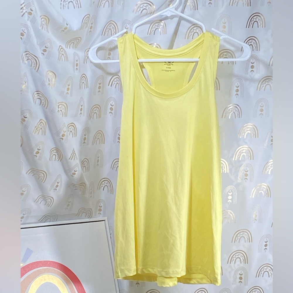 🎆 3/$10 Athletic Works Yellow Tank Top